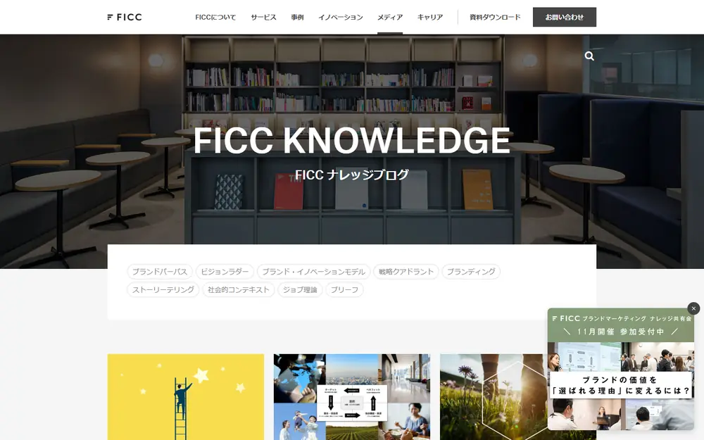 FICC ナレッジブログのトップページ