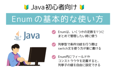【Java初心者向け】Enumの基本的な使い方