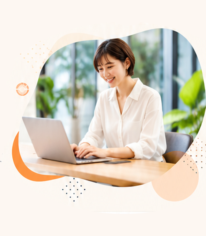 AIとプロのWeb担当者代行のイメージ